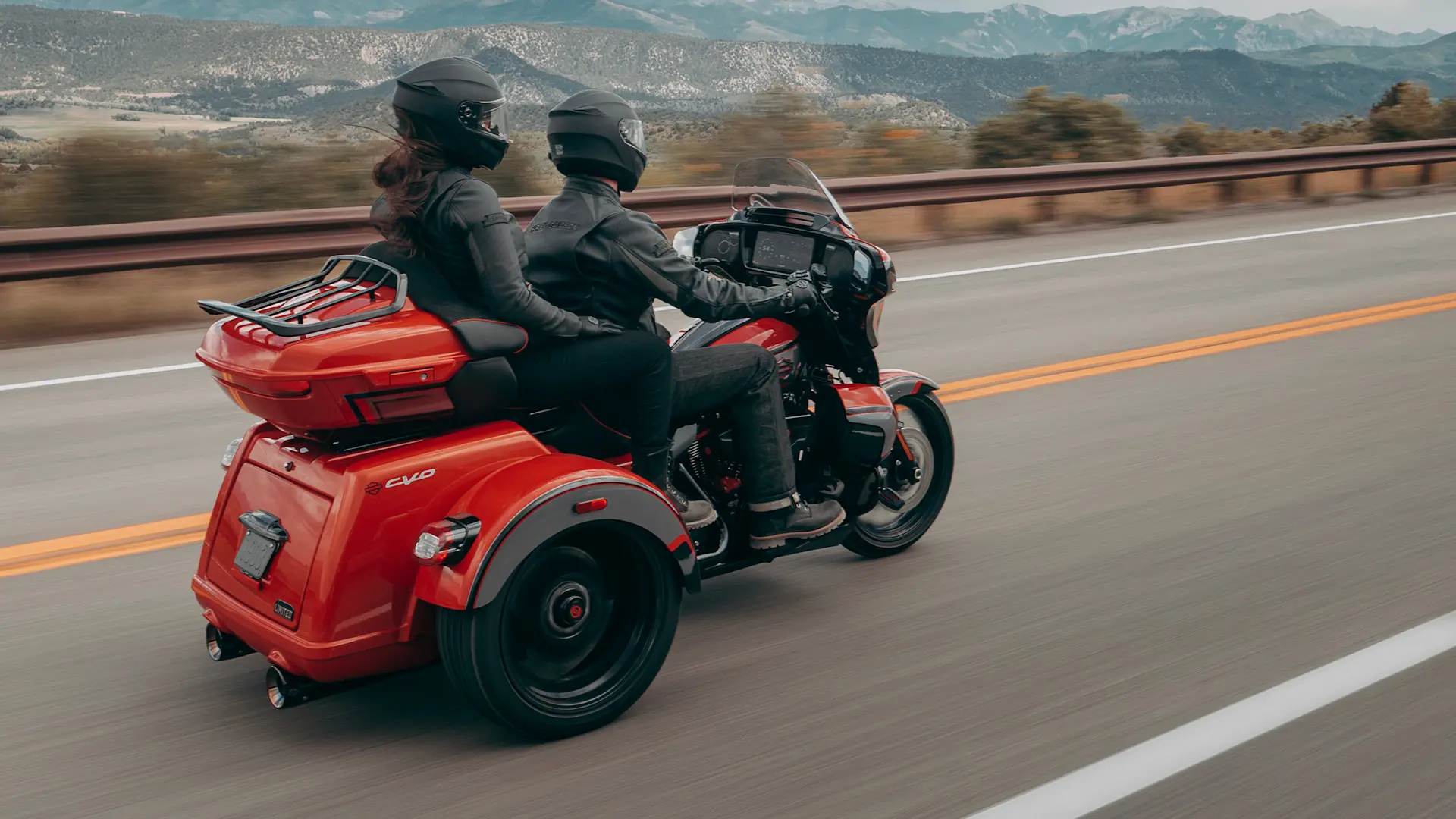 2026 CVO Street Glide 3 Limited Riding Shot