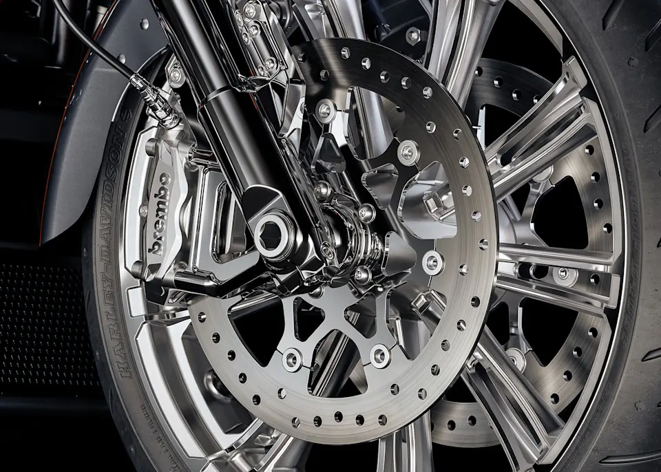 2026 CVO Street Glide Brembo Radial Caliper Beauty Shot