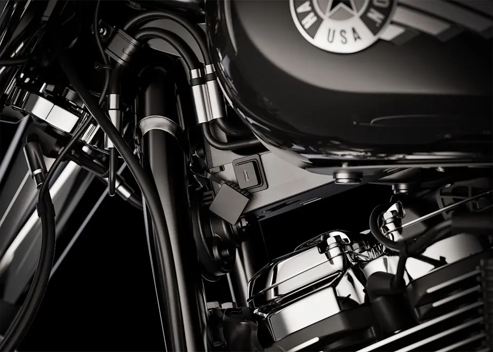 2026 Low Rider ST Selectable Ride Modes and 102 mm Display