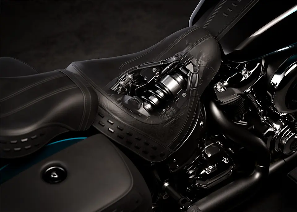 2026 Heritage Classic A Rider’s Front and Rear Suspension 