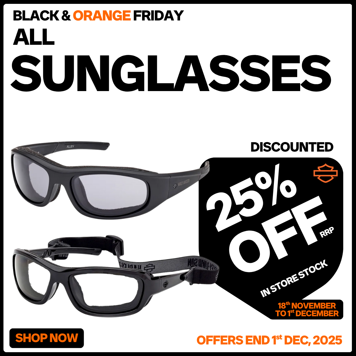 Black Friday Mens & Womens Sunglass Deals