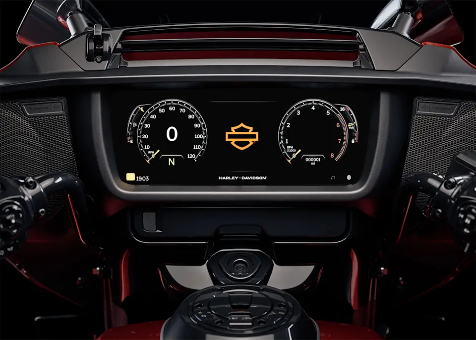 2025 Street Glide Ultra Motorcycle's Display