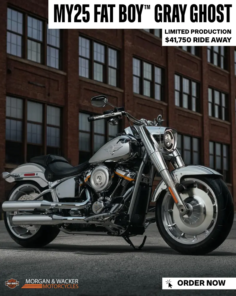 2025 Fat Boy Gray Ghost Launch