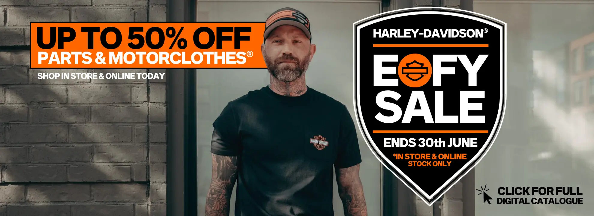 EOFY Sale: Parts & Motorclothes