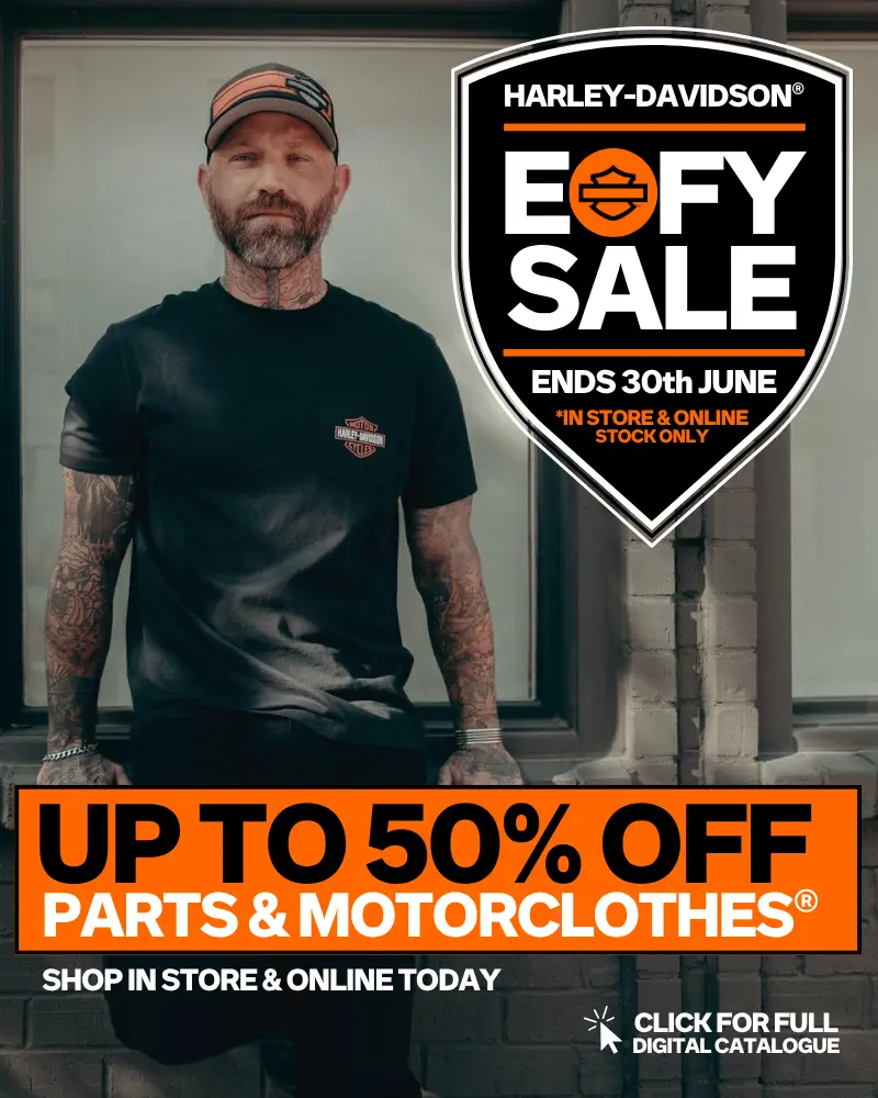 EOFY Sale: Parts & Motorclothes Mobile