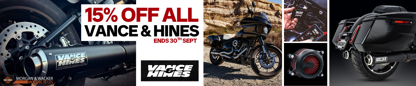 15% Off All Vance & Hines