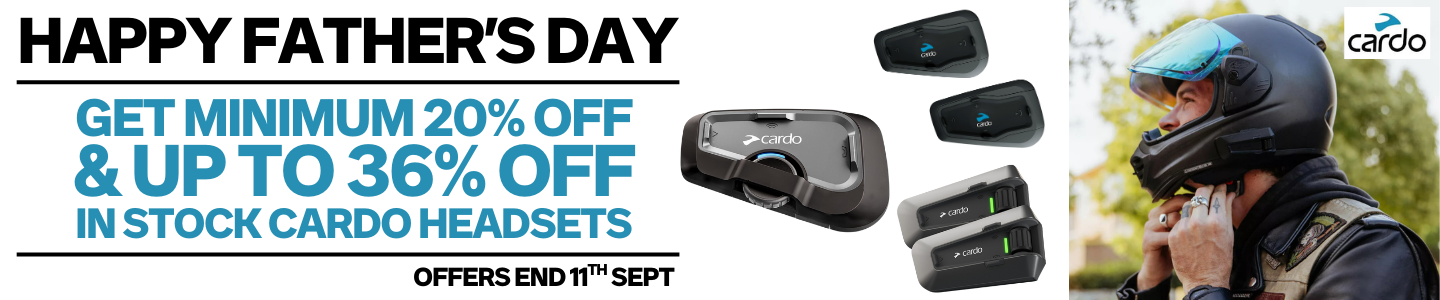 Cardo Fathers Day Sale. Ends 11 Sept