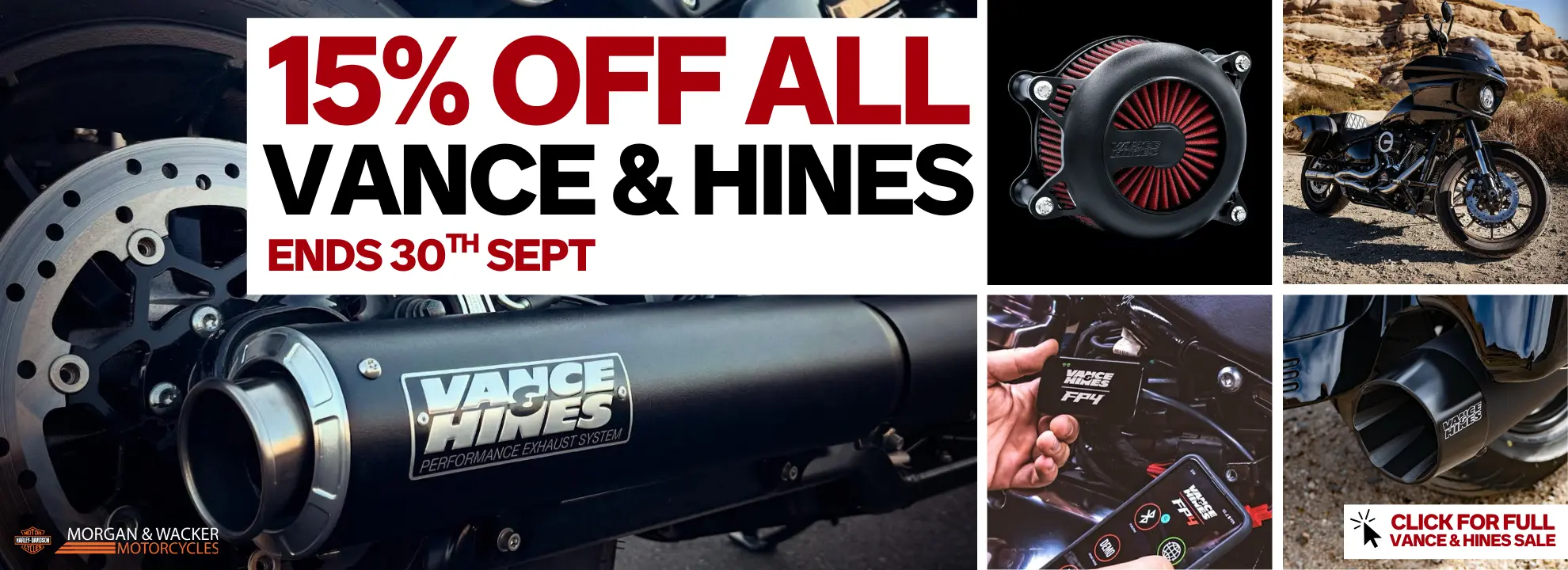 Vance & Hines 15% Off Sale