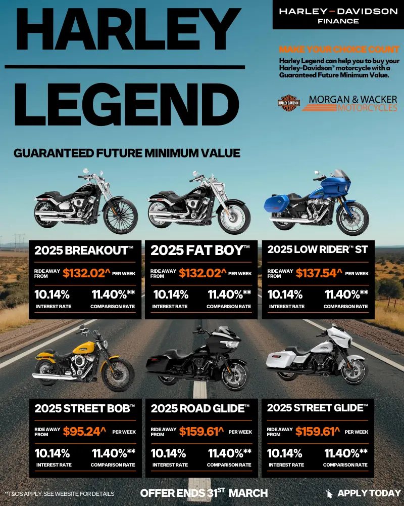 Harley Legend – Finance Offers