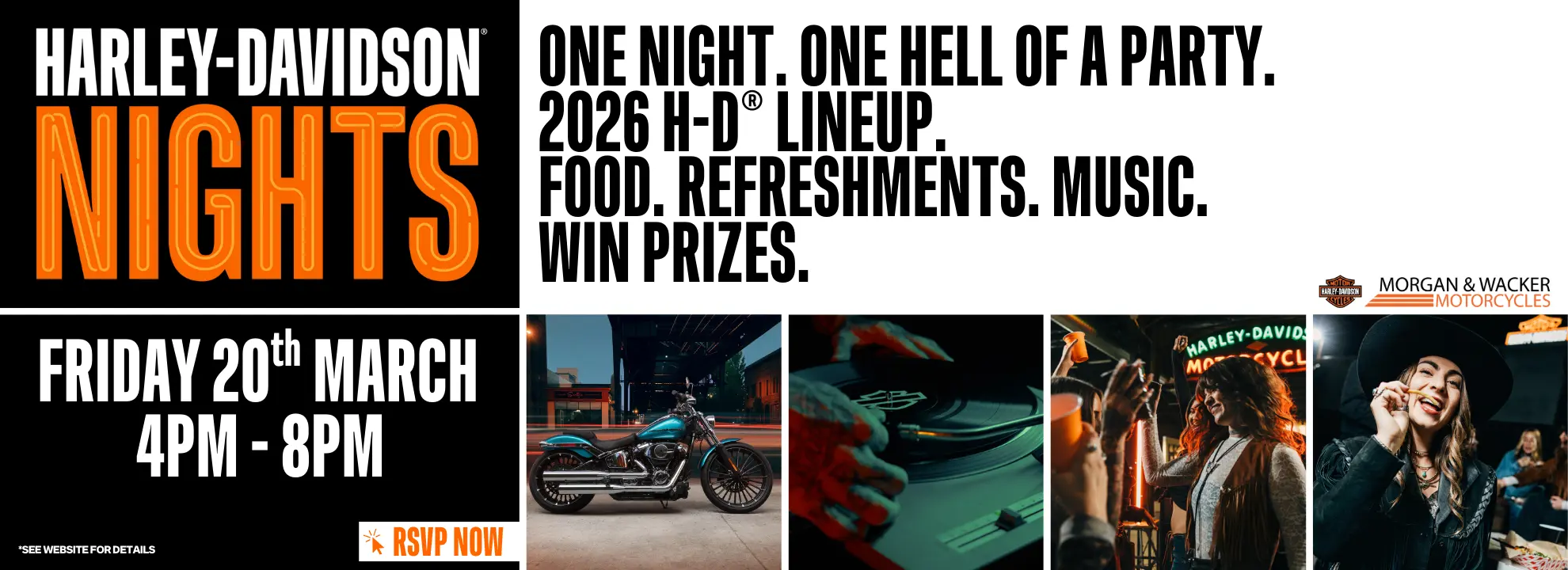 Harley-Davidson Nights Friday 20th March 