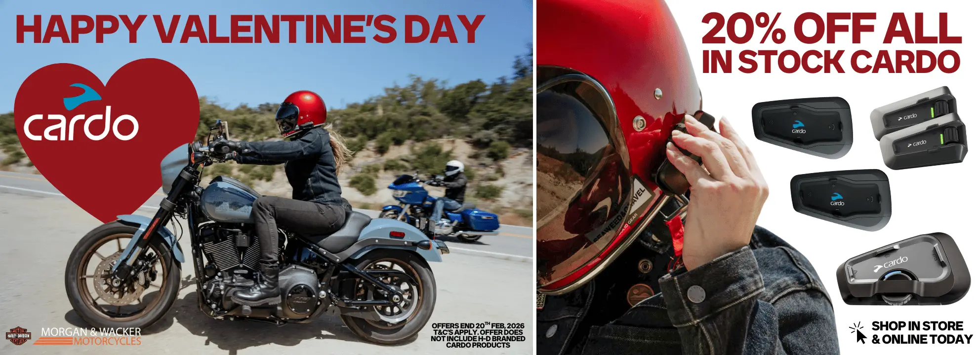 20% Off Cardo Valentines Day