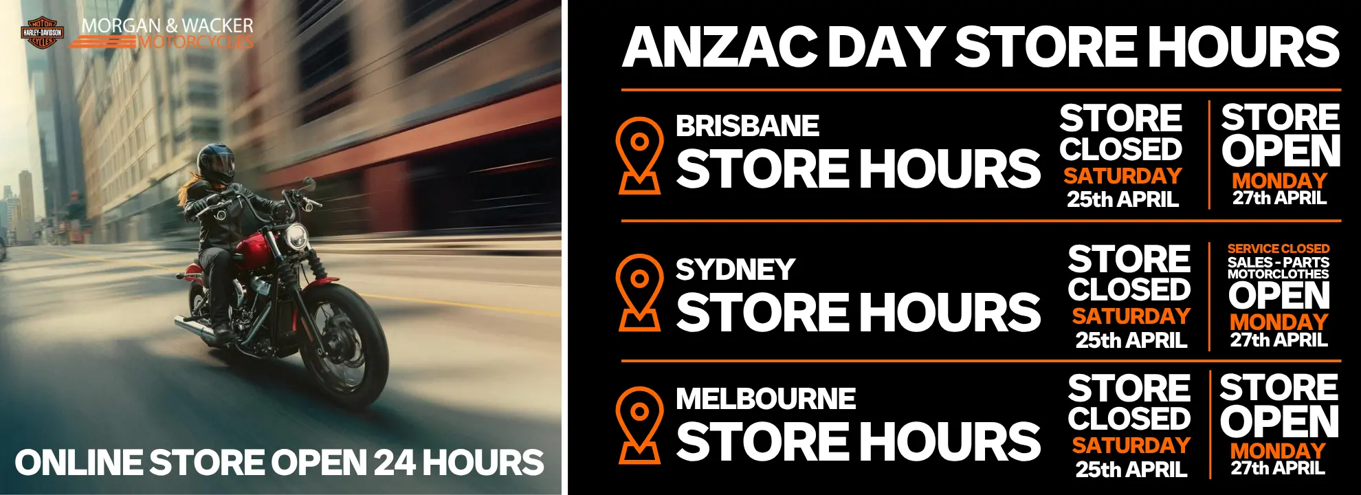 Anzac Day Store Hours