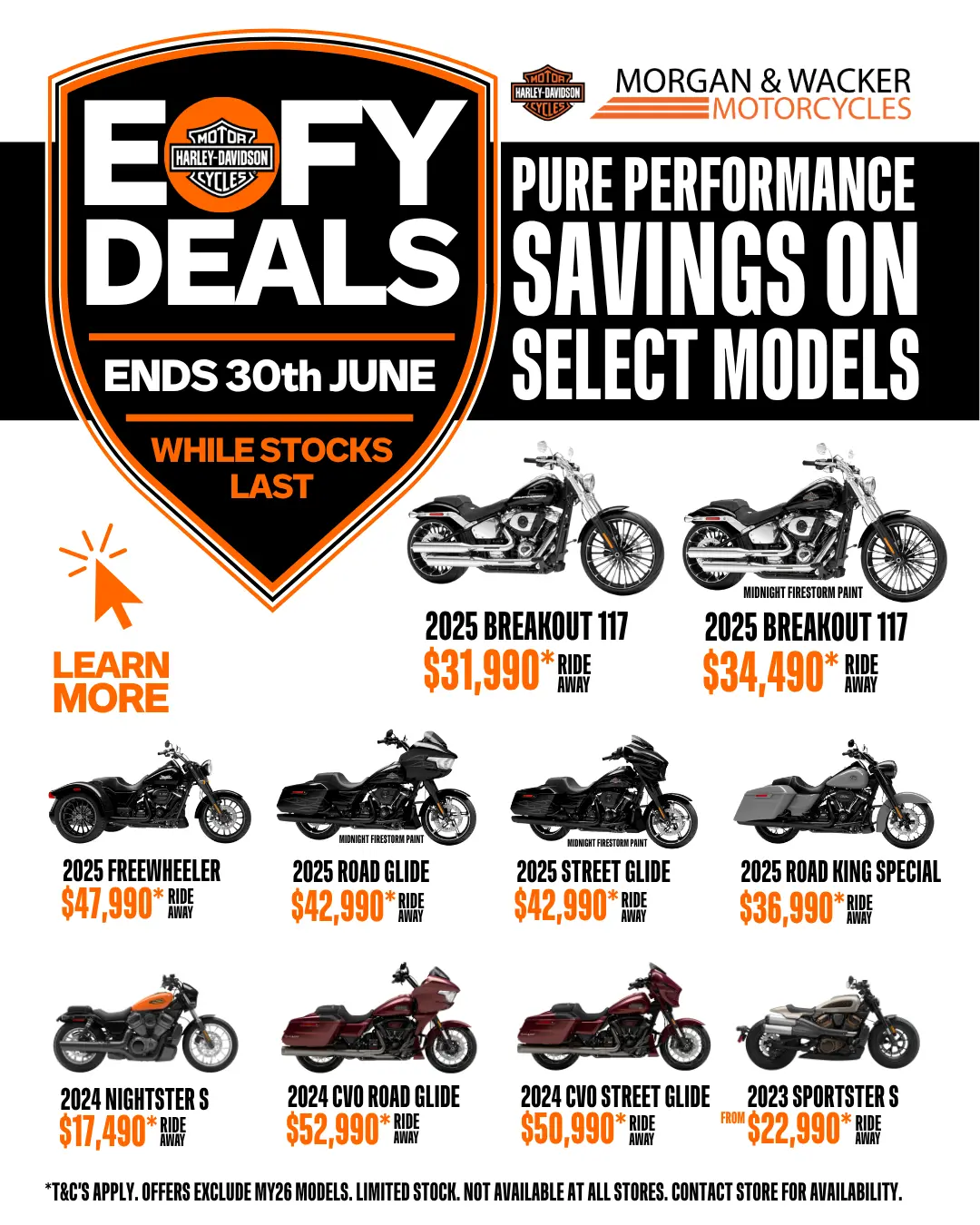 EOFY Deals - Pure Performance Savings
