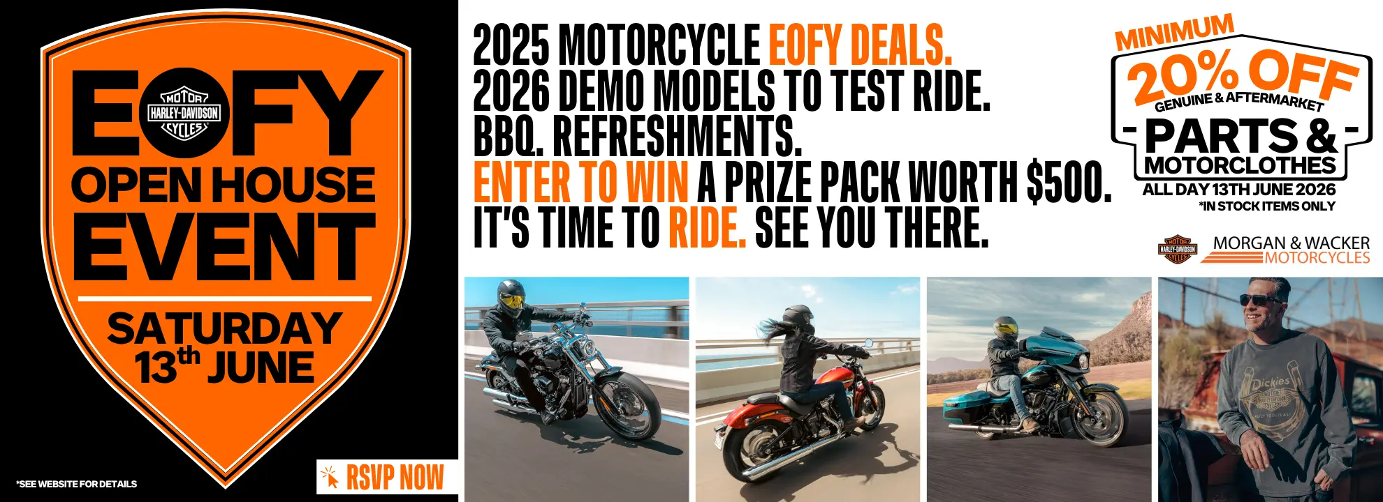 EOFY Open House Event 13 June