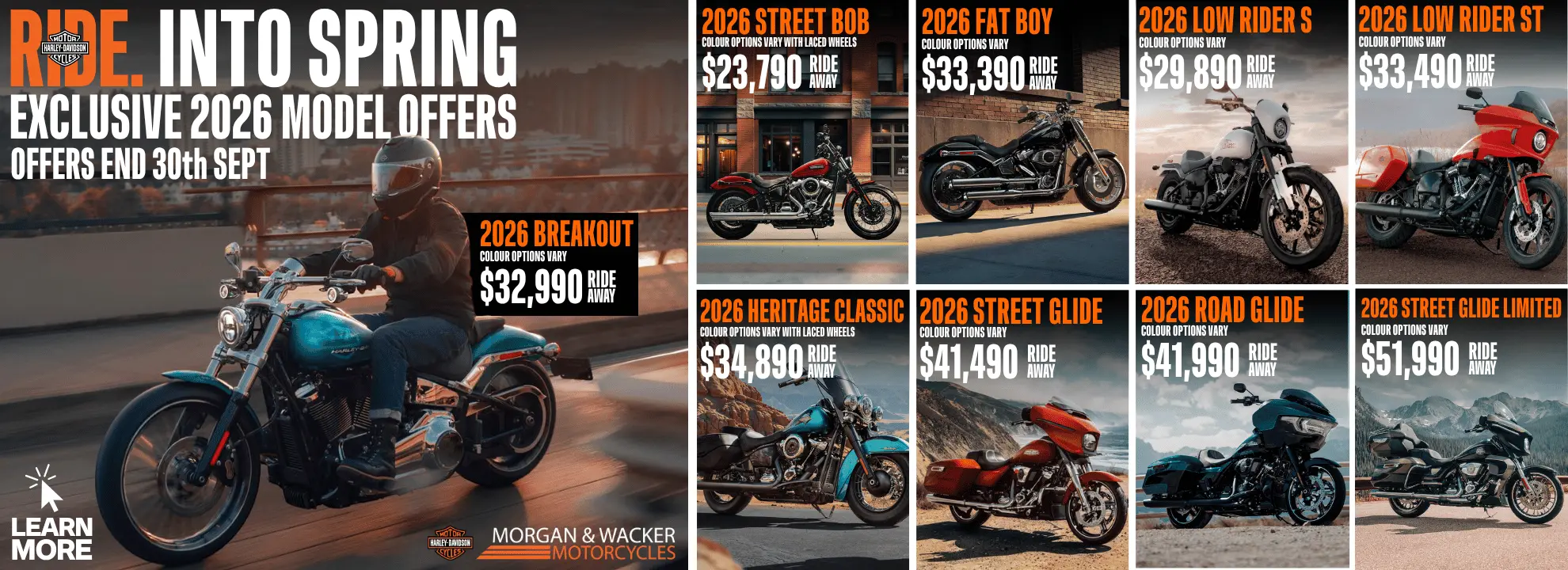 Ride Into Spring Exclusive 2026 Model Offers 