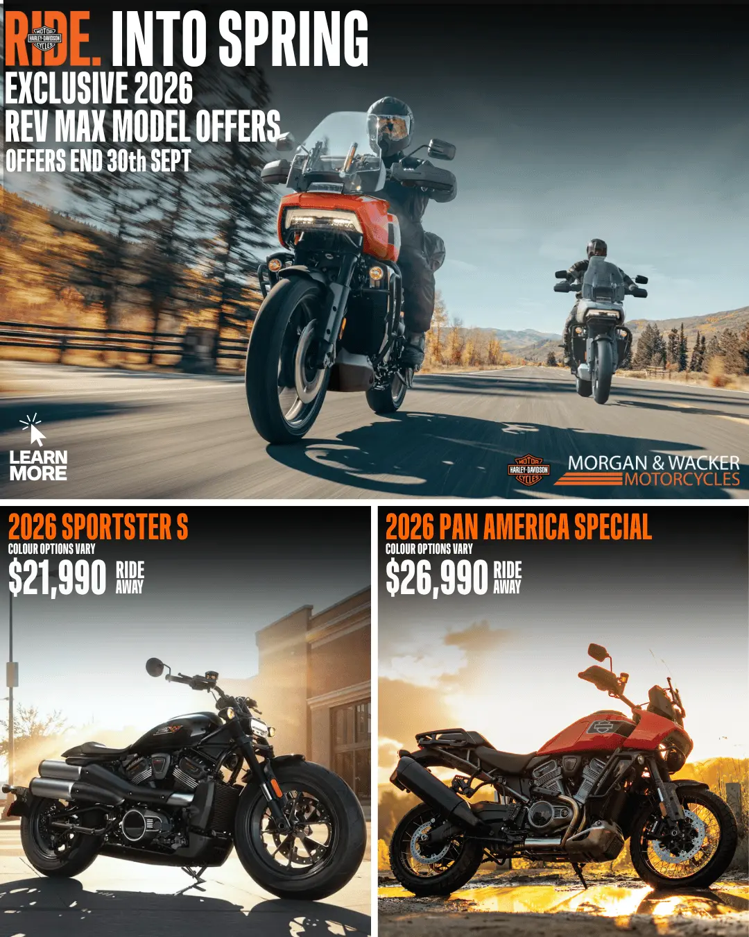 Ride Into Spring Exclusive 2026 Rev Max Model Offe