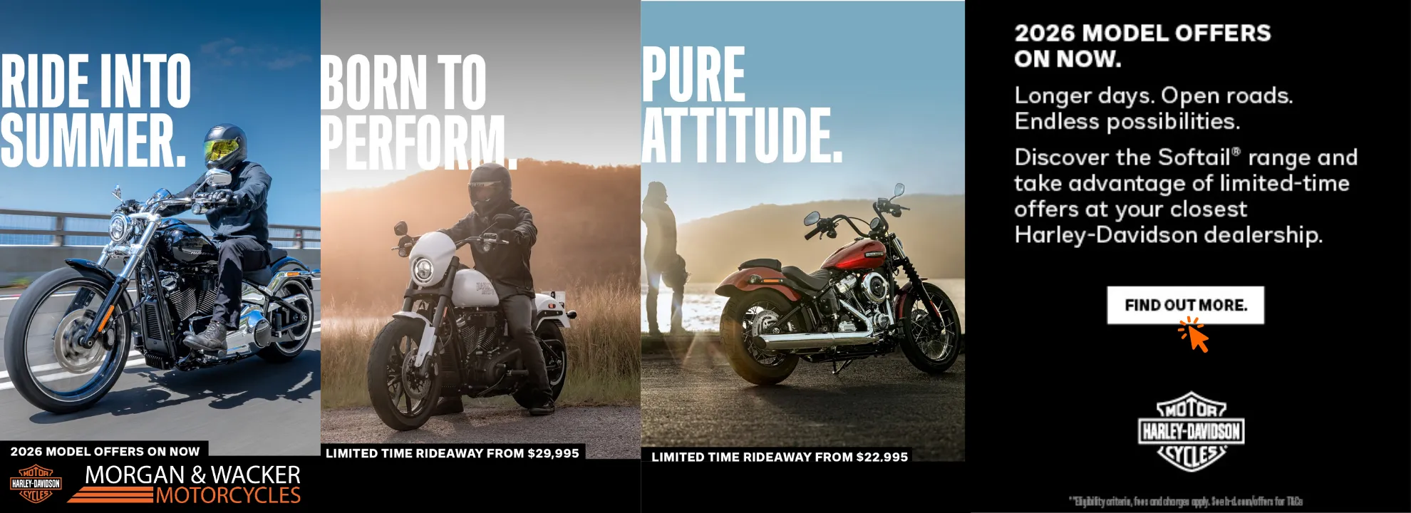 Exclusive Ride Into Summer Offers