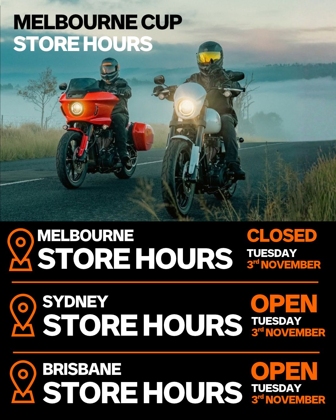 Melbourne Cup Trading Hours