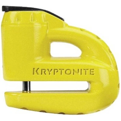 Kryptonite Keeper 5-S2 Disc Lock With Reminder - Matte Yellow