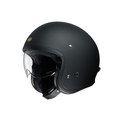 Shoei J.O Open Face Helmet - Matte Black