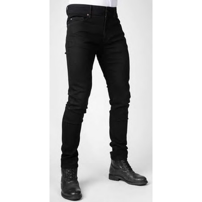 Bull-It Mens Straight Tactical Onyx Regular Jeans - Black - 32