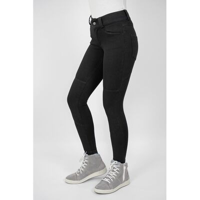 Bull-it Womens Luna LE Black Skinny Compression Jeggings - Black - 14