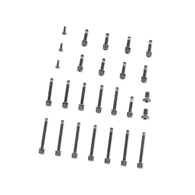 Harley-Davidson Cam and Tappet Cover Hardware Kit - Gloss Black