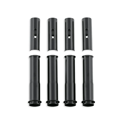 Harley-Davidson Pushrod Cover Kit - Gloss Black