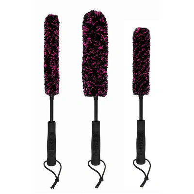Muc-Off Motorcycle Microfibre Detailing Brush Set X 3