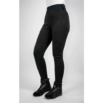 Bull-It Womens Falcon Slim/Regular Motorcycle Leggings - Black