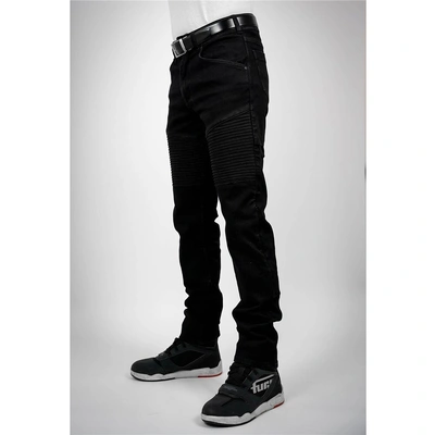 Bull-It Mens Guardian Riding Jeans - Straight - Black