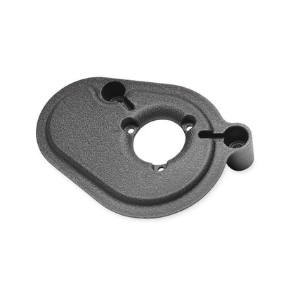 BACKPLATE,A/C,HOG BLACK,FXD