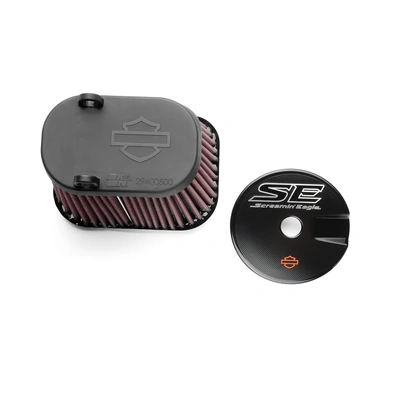 Screamin&#39; Eagle High-Flow Air Filter and Air Cleaner Trim