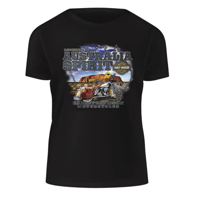Harley-Davidson Spirit Rock Mens Tee - Black