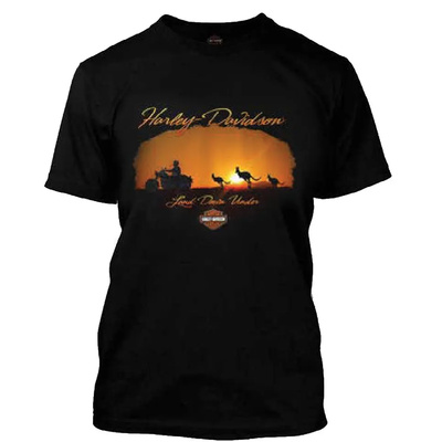 Harley-Davidson Sunset Ride Mens Tee - Black
