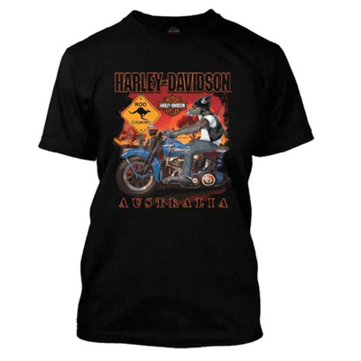 Harley-Davidson Roo Rider Mens Tee - Black