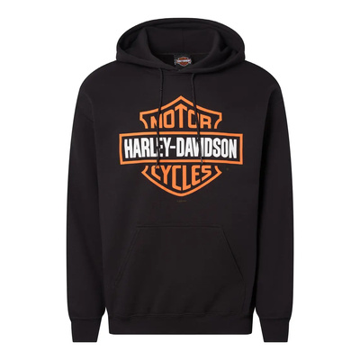 Harley-Davidson Bar &amp; Shield Mens Pullover Hoodie - Black