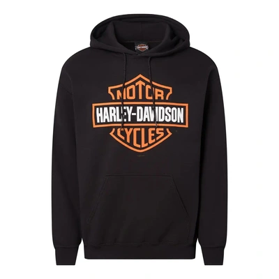 Harley-Davidson Bar &amp; Shield Mens Dealer Pullover Hoodie - Black
