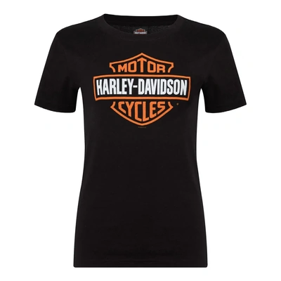 Harley-Davidson Womens Bar &amp; Shield Dealer Tee - Black