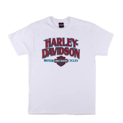 Harley-Davidson DAB Short Sleeve Mens Tee - White