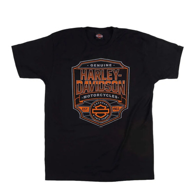 Harley-Davidson Accolades Short Sleeve Mens Tee - Black