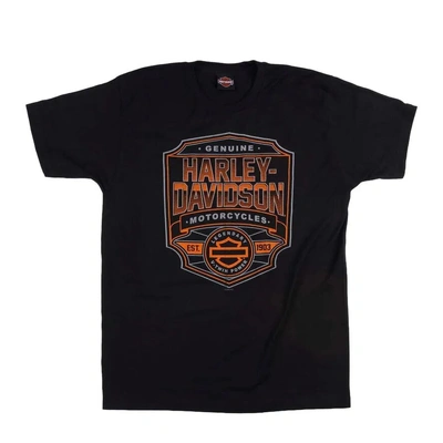 Harley-Davidson Accolades Short Sleeve Mens Tee - Black
