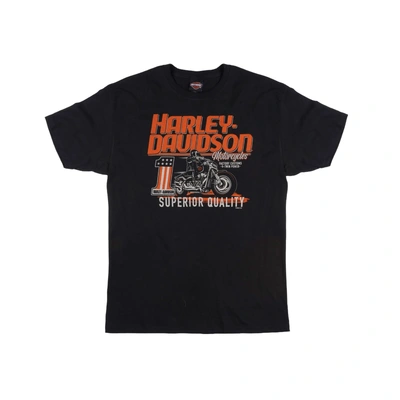 Harley-Davidson Pacesetter Short Sleeve Mens Tee - Black