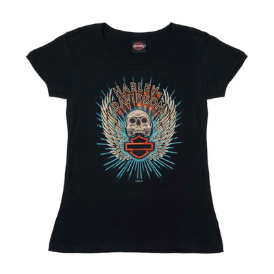 Harley-Davidson Thrills Womens Tee - Black
