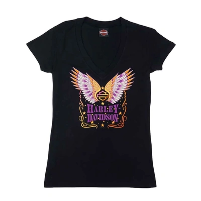 Harley-Davidson Glossy Womens Tee - Black