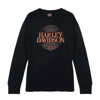 Harley-Davidson Cherish Womens Tee - Black