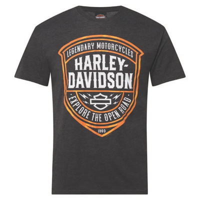 Harley-Davidson Vanguard Mens Tee - Vintage Black