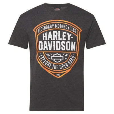 Harley-Davidson Vanguard Mens Tee - Vintage Black