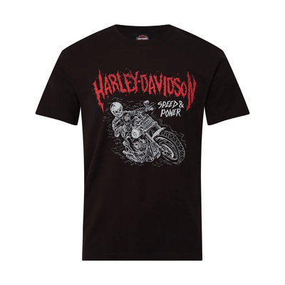 Harley-Davidson Skeleton Mens Tee - Black
