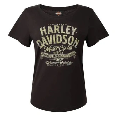 Harley-Davidson Stronghold Womens Tee - Black